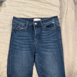 Vervet skinny jeans with cute hem